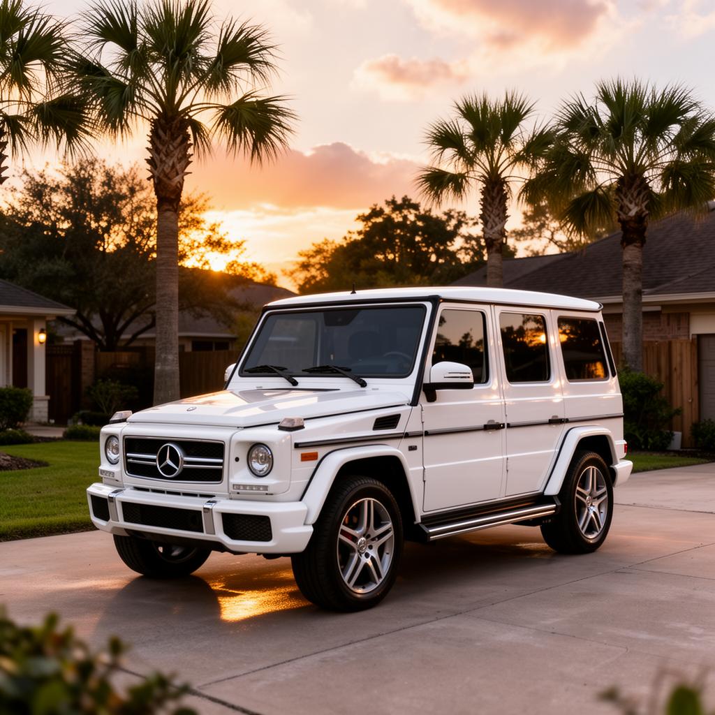 White G-Wagon